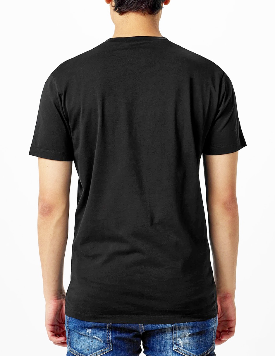 Playera Fnc Collezioni Luxury Cat cuello redondo para hombre